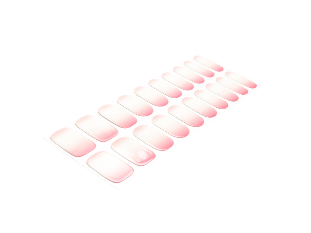 Pink Whisper semi-cured gel nail strips by MANITIME – detail 5