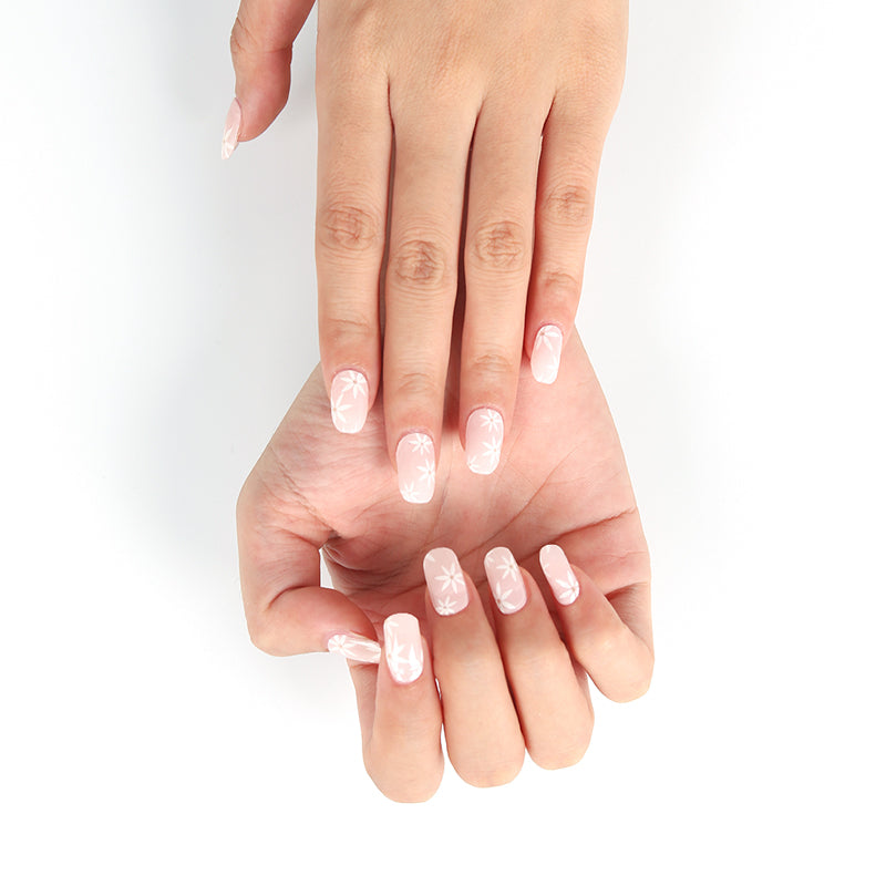 Spring Garden semi-cured gel nail strips by MANITIME