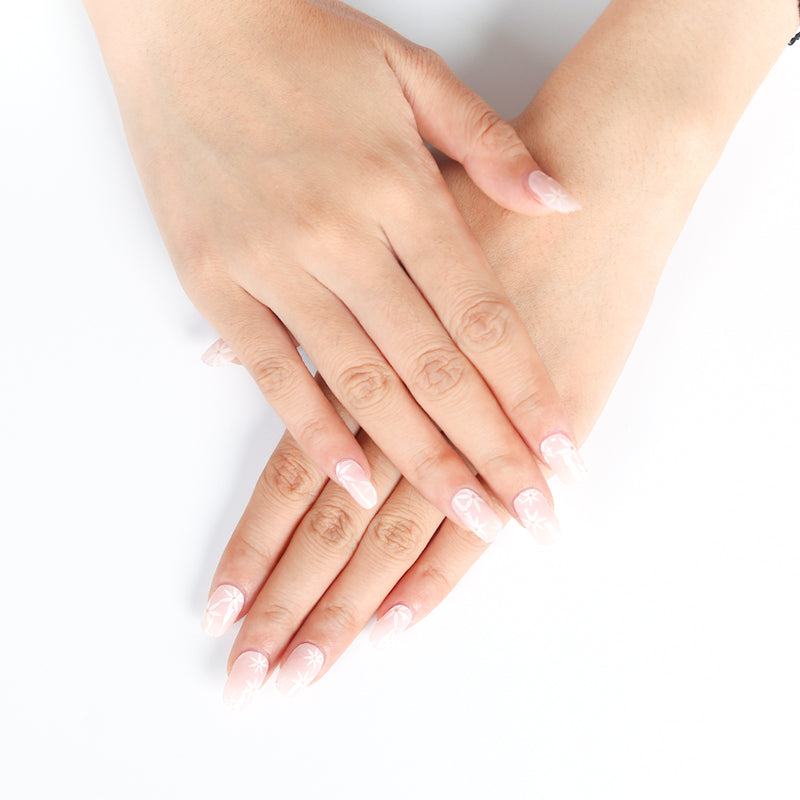 Spring Garden semi-cured gel nail strips by MANITIME – detail 2