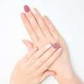 Warm Embrace semi-cured gel nail strips by MANITIME