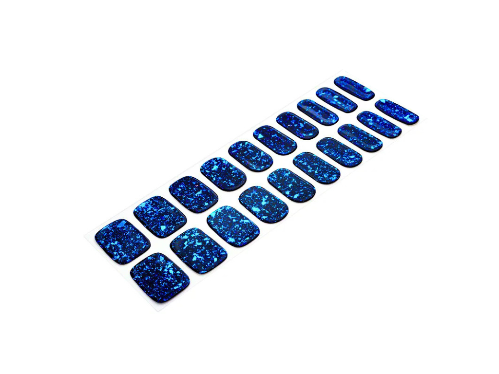 Midnight Sparkle semi-cured gel nail strips by MANITIME – detail 5