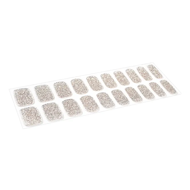 Glowing Sparkle semi-cured gel nail strips by MANITIME – detail 3