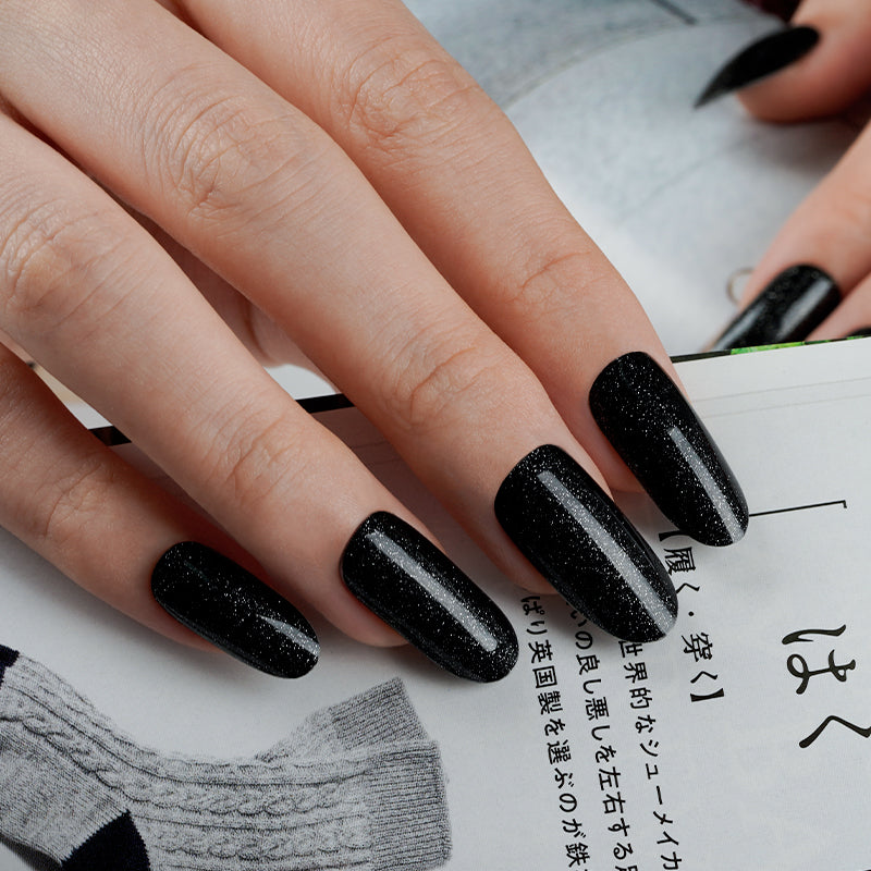 Twilight Magic semi-cured gel nail strips by MANITIME