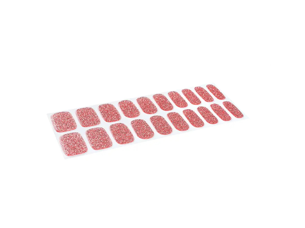 Scarlet Charm semi-cured gel nail strips by MANITIME – detail 5