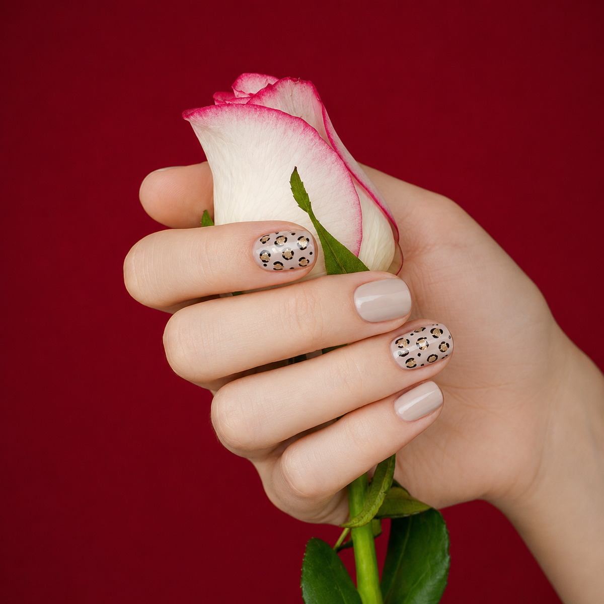 Wild Chic semi-cured gel nail strips by MANITIME