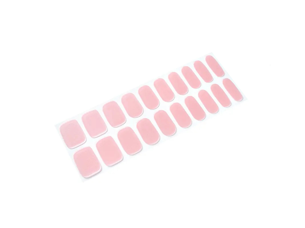 Pearl Pink semi-cured gel nail strips by MANITIME – detail 6