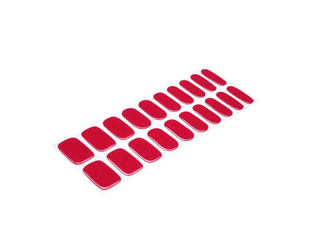 Strawberry Kiss semi-cured gel nail strips by MANITIME – detail 3