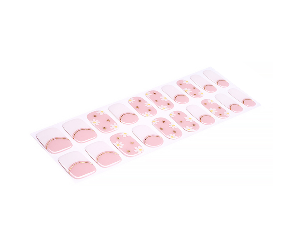 Blossom Touch semi-cured gel nail strips by MANITIME – detail 7