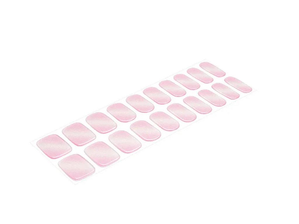 Blushing Waves semi-cured gel nail strips by MANITIME – detail 7