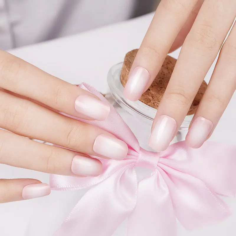 Satin Mist semi-cured gel nail strips by MANITIME – detail 2