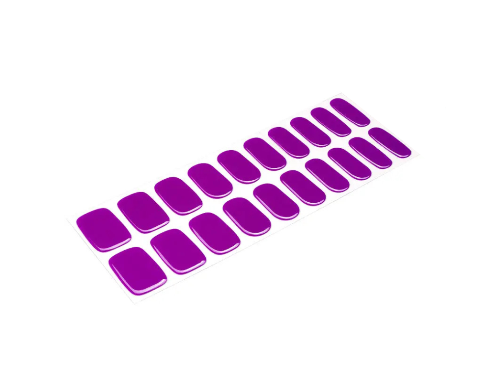 Royal Amethyst semi-cured gel nail strips by MANITIME – detail 4
