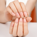 Nude Elegance semi-cured gel nail strips by MANITIME