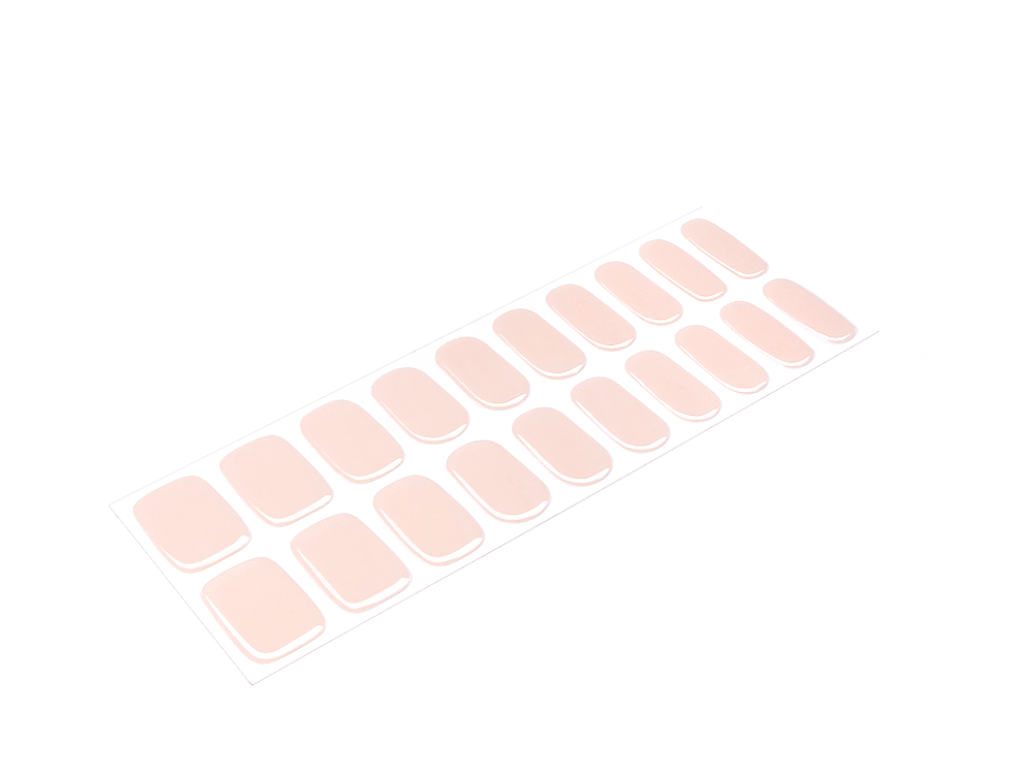 Nude Elegance semi-cured gel nail strips by MANITIME – detail 9