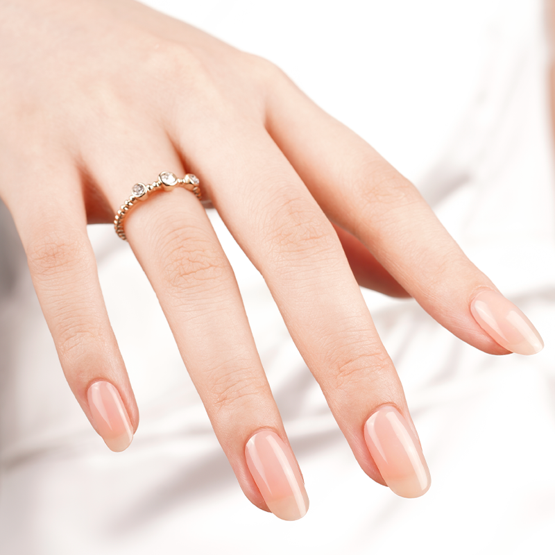 Nude Elegance semi-cured gel nail strips by MANITIME – detail 3