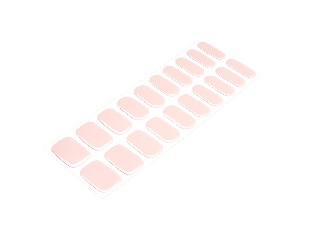 Cream Touch semi-cured gel nail strips by MANITIME – detail 5