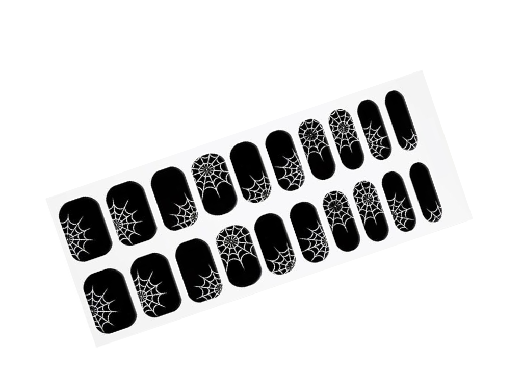 Dark Web semi-cured gel nail strips by MANITIME – detail 2
