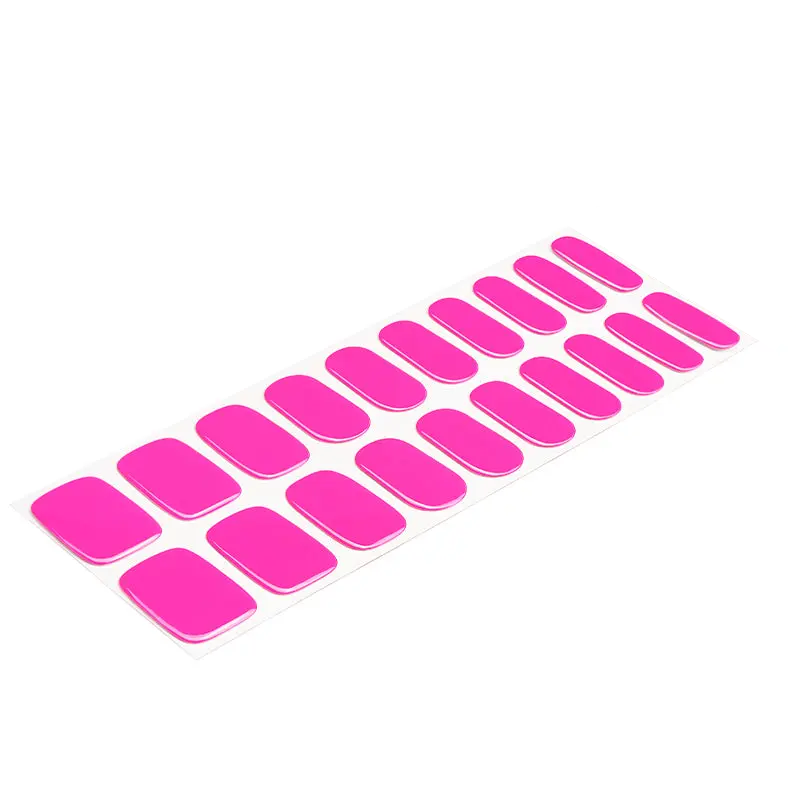 Hot Pop semi-cured gel nail strips by MANITIME – detail 3
