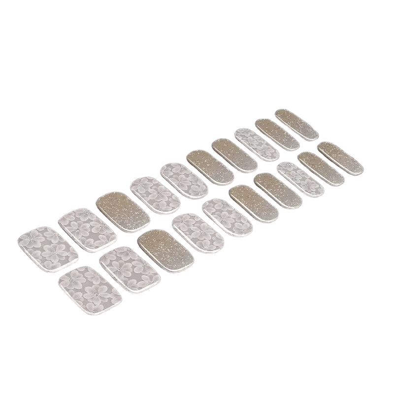 Moonlit Garden semi-cured gel nail strips by MANITIME – detail 3