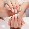 Moonlit Garden semi-cured gel nail strips by MANITIME