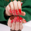 Nordic Cheer semi-cured gel nail strips by MANITIME