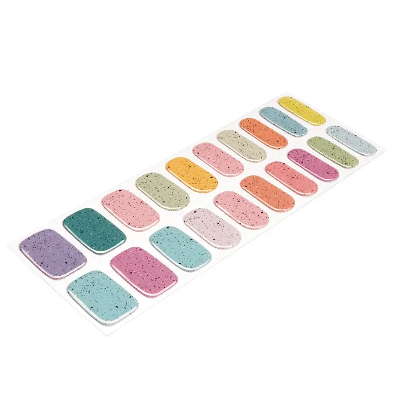 Eggstatic Joy semi-cured gel nail strips by MANITIME – detail 3