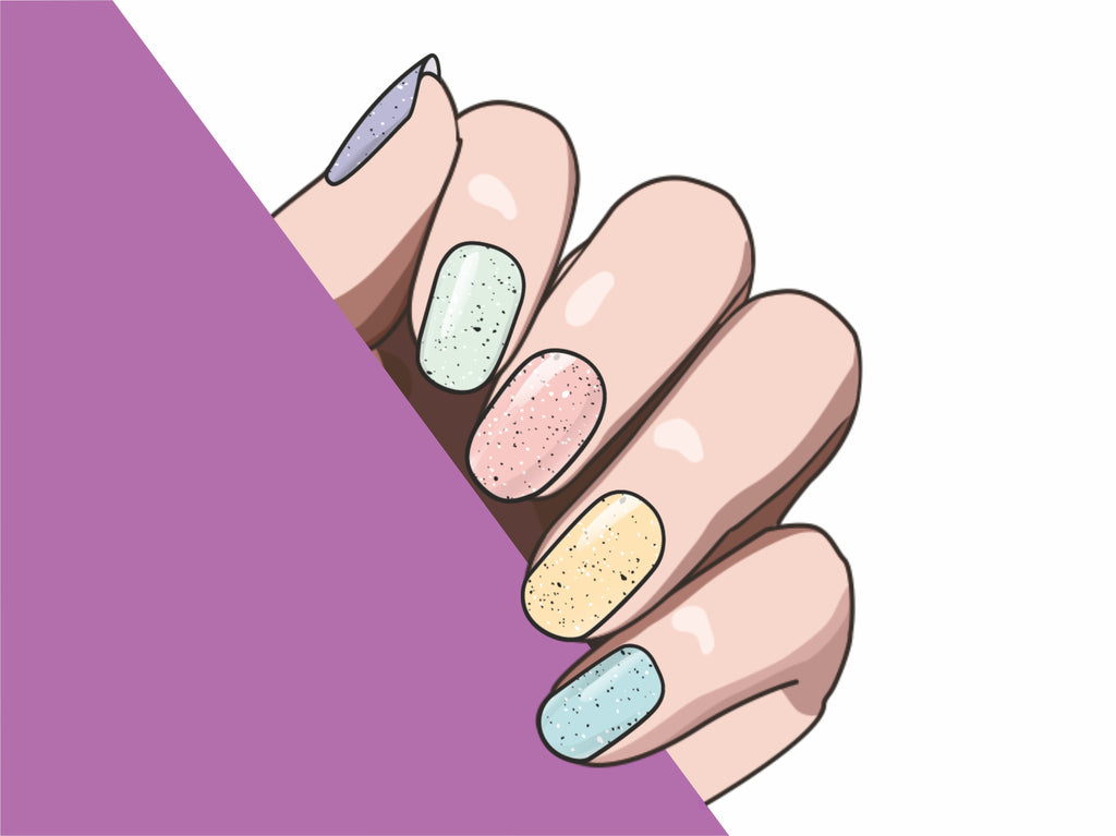 Eggstatic Joy semi-cured gel nail strips by MANITIME – detail 4