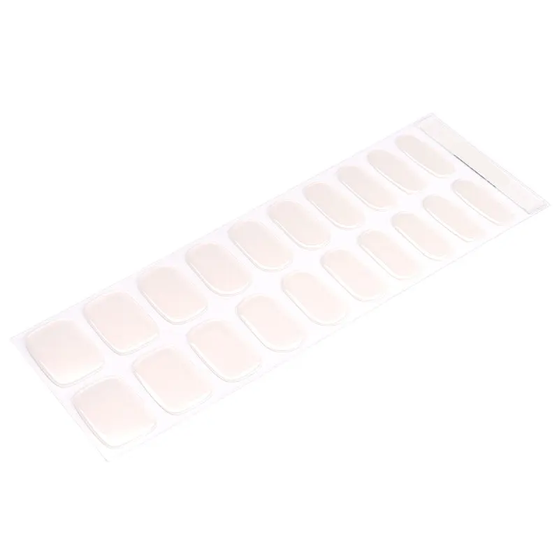Nude Cream semi-cured gel nail strips by MANITIME – detail 5
