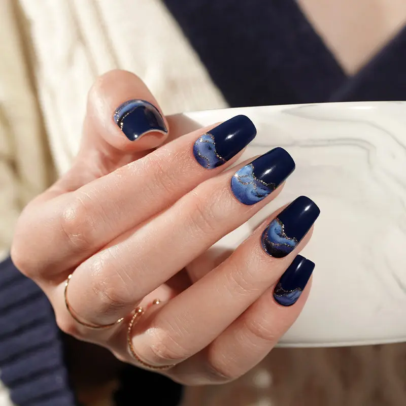Ocean Flow semi-cured gel nail strips by MANITIME – detail 2