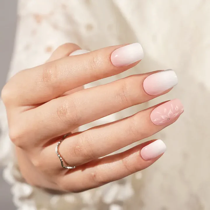 Quiet Beauty semi-cured gel nail strips by MANITIME – detail 2